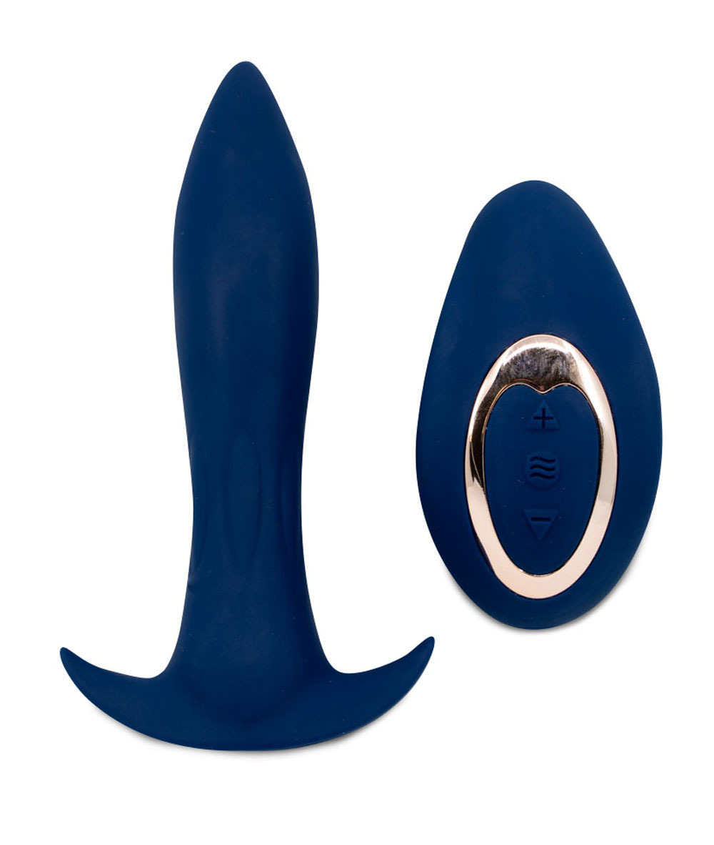 sensuelle remote control power plug navy blue