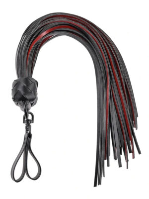 saffron finger flogger black/red