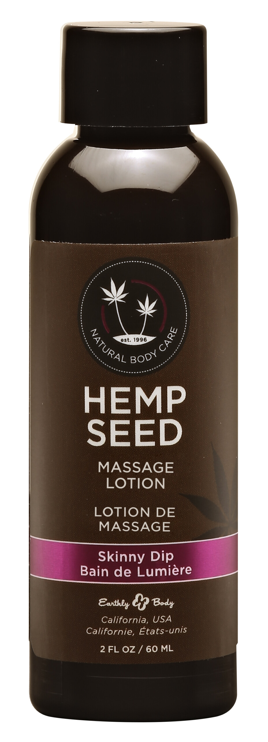 hemp seed massage lotion skinny dip 2 fl. oz. / 60 ml