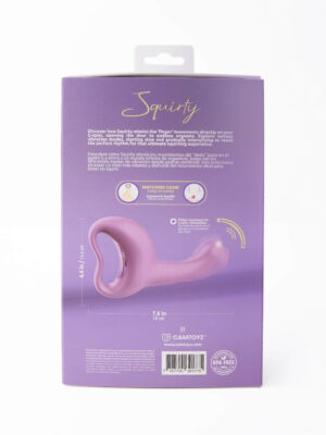 squirty vibrator and stimulator purple squirty vibrator and stimulator purple