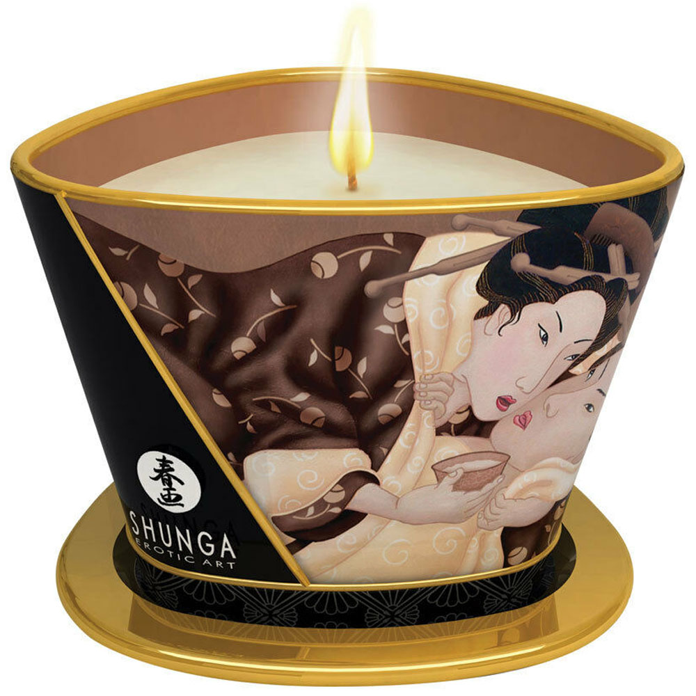 massage candle excitation intoxicating chocolate 5.7 oz.