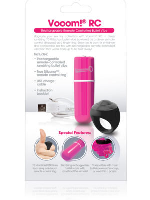 charged vooom remote control bullet pink charged vooom remote control bullet pink