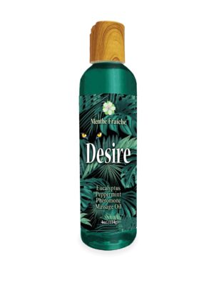 desire pheromone massage oil 4 oz eucalyptus and peppermint