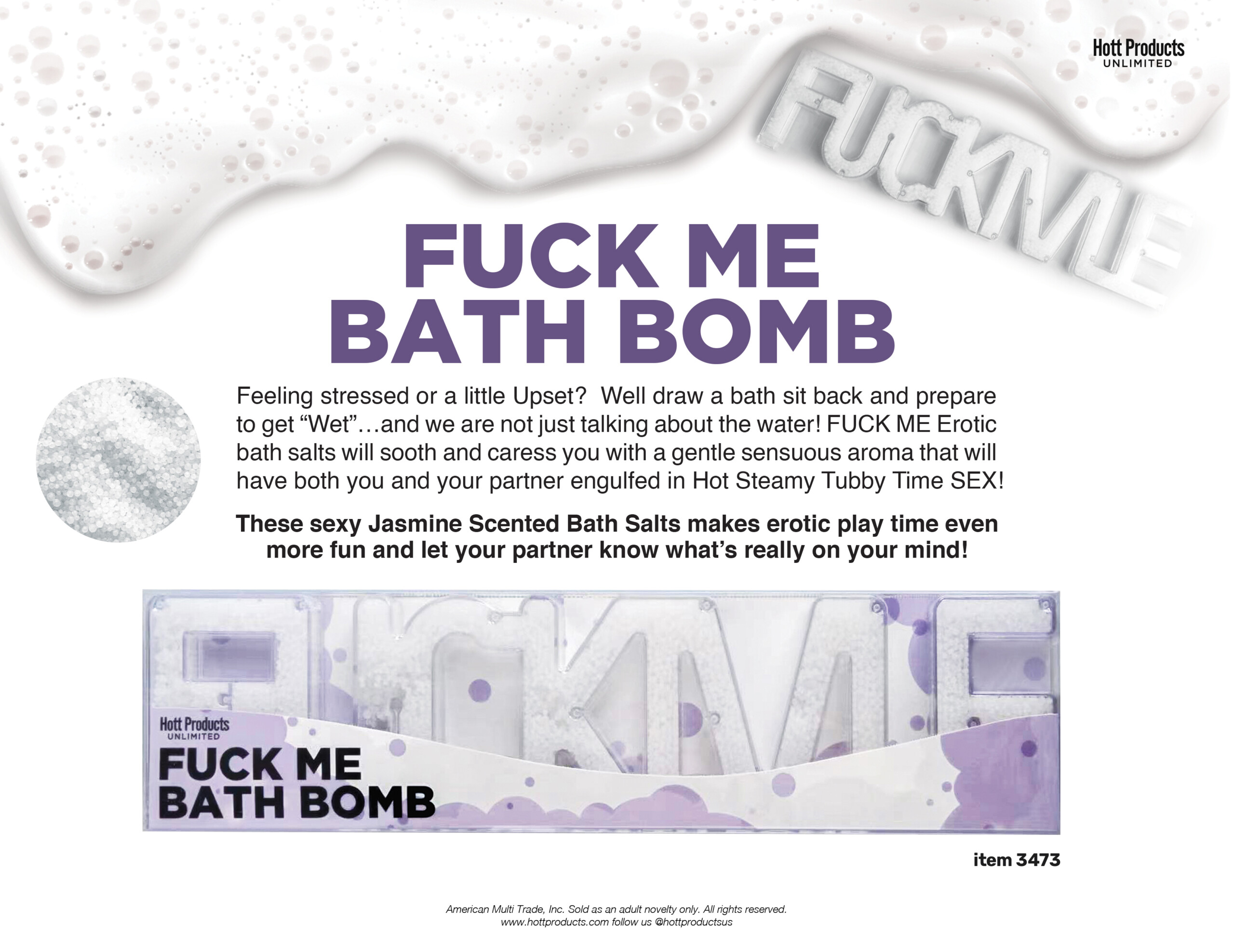 fuck me bath bomb jasmine