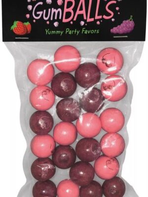 printed gum balls 24pcs
