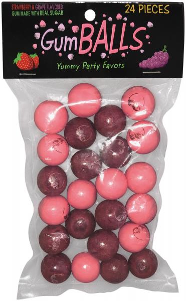 printed gum balls 24pcs printed gum balls 24pcs