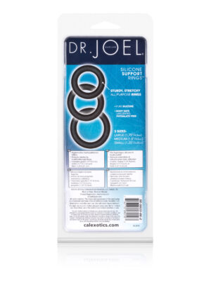 dr. joel kaplan silicone support rings black