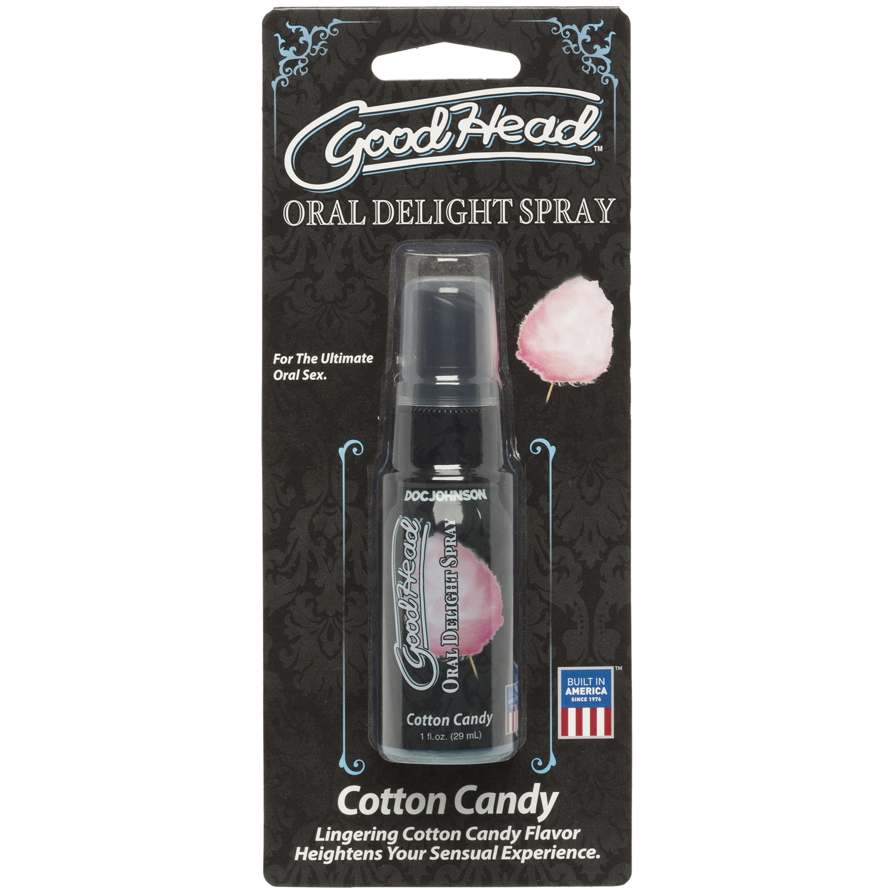 goodhead oral delight 1 fl. oz. spray liquid cotton candy
