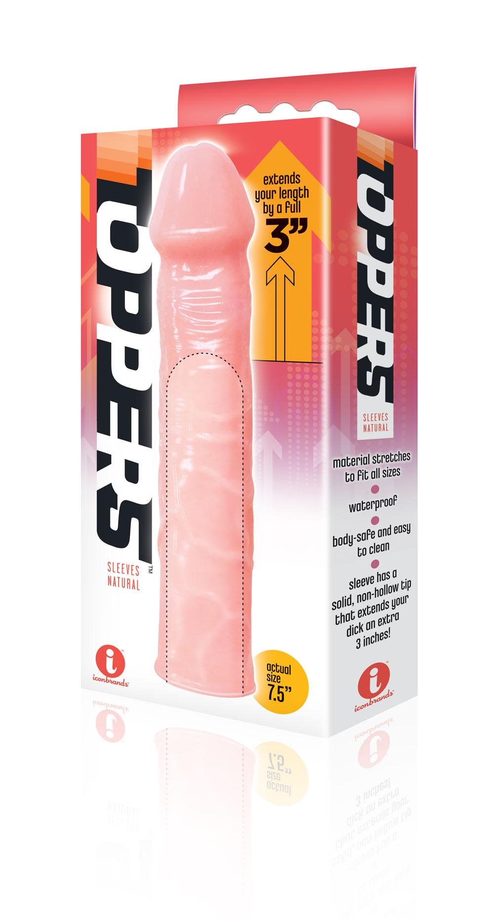 the 9's toppers natural extender sleeve