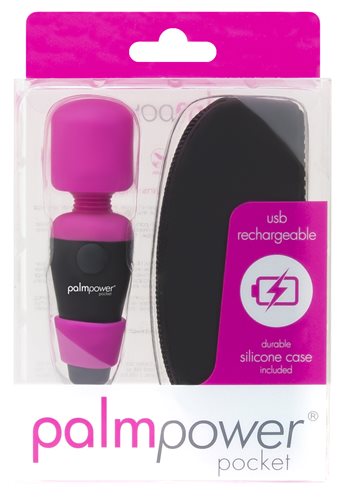 palm power pocket massager fuchsia