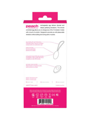 peach vibrating egg foxy pink