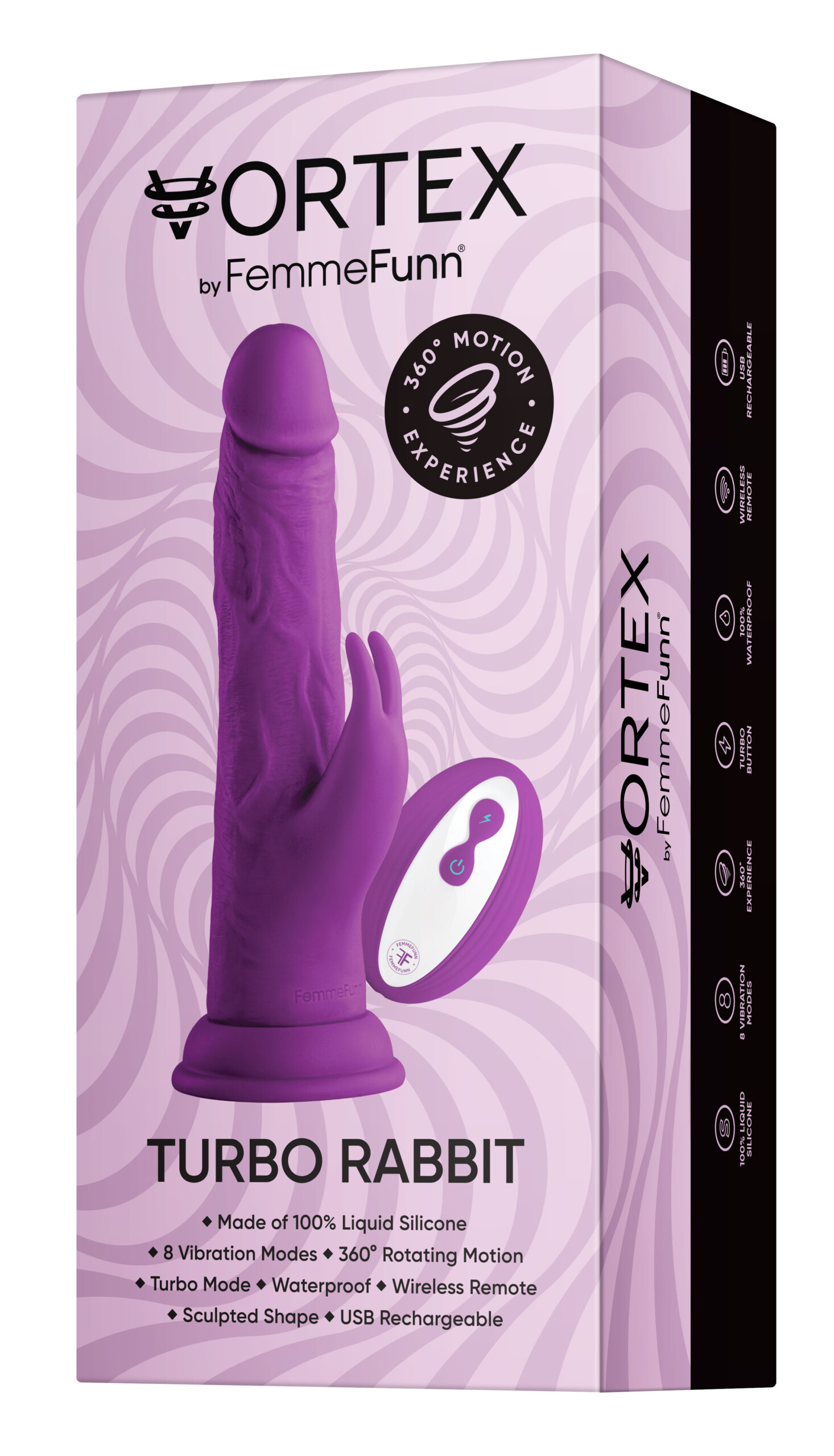 wireless turbo rabbit purple