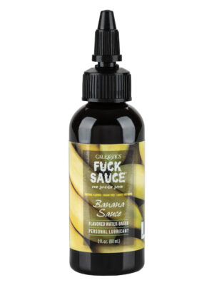 fuck sauce flavored water based personal lubricant banana 2 fl. oz.