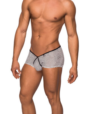 tranquil abyss micro mini short medium white/ black