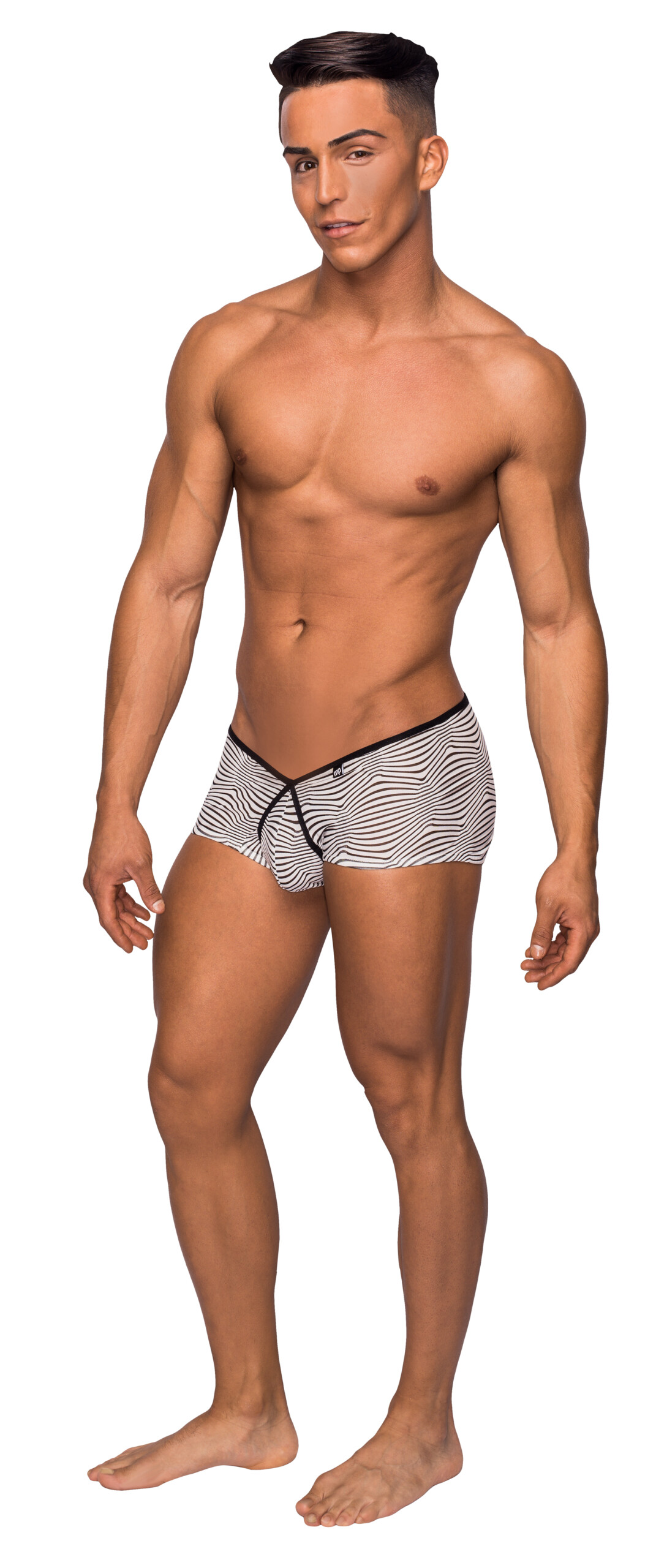 tranquil abyss micro mini short medium white/ black tranquil abyss micro mini short medium white/ black