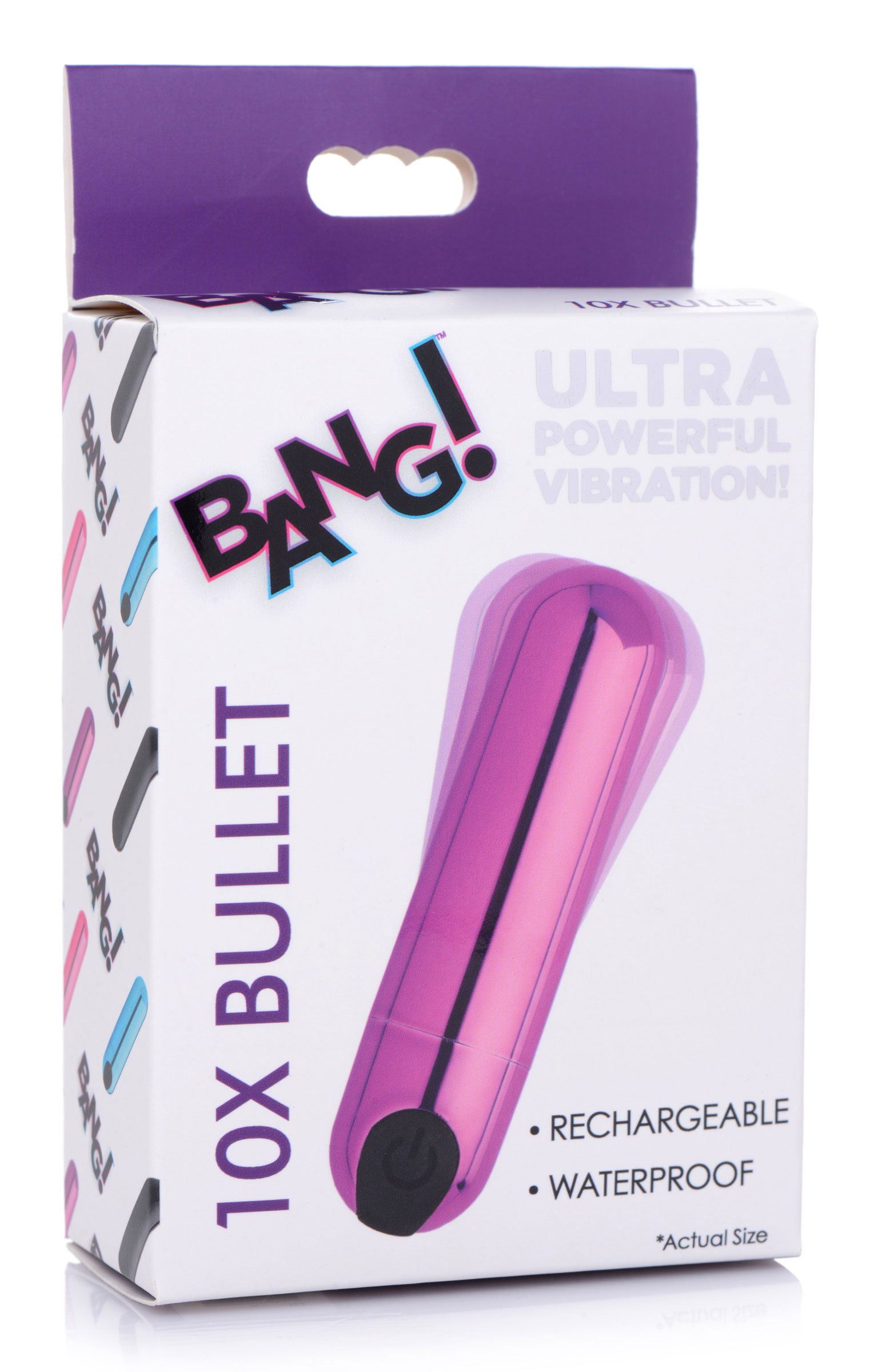 10x rechargeable vibrating metallic bullet purple 10x rechargeable vibrating metallic bullet purple