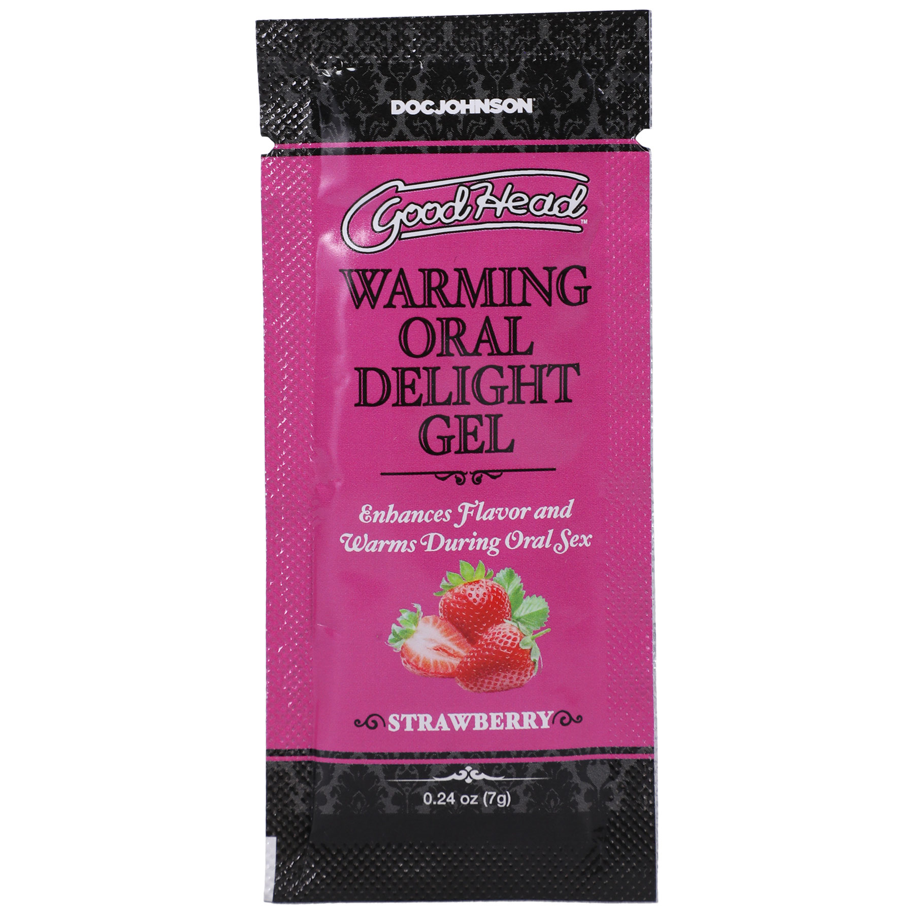 goodhead warming oral delight gel strawberry 0.24 oz bulk