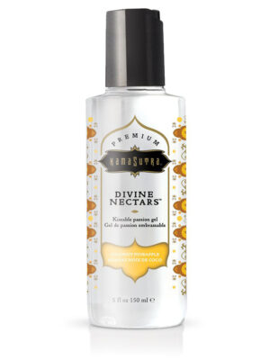 divine nectars flavored body glide coconut pineapple 5 fl oz. 150ml