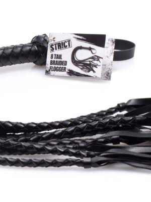8 tail braided flogger
