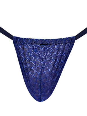 diamond mesh posing strap one size navy diamond mesh posing strap one size navy