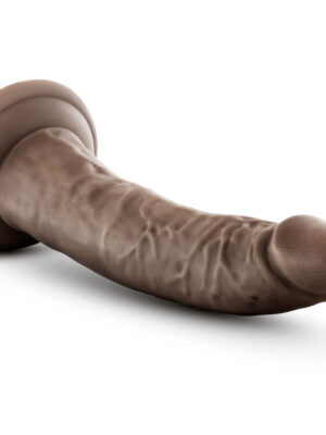 dr. skin plus 7 inch posable dildo chocolate dr. skin plus 7 inch posable dildo chocolate