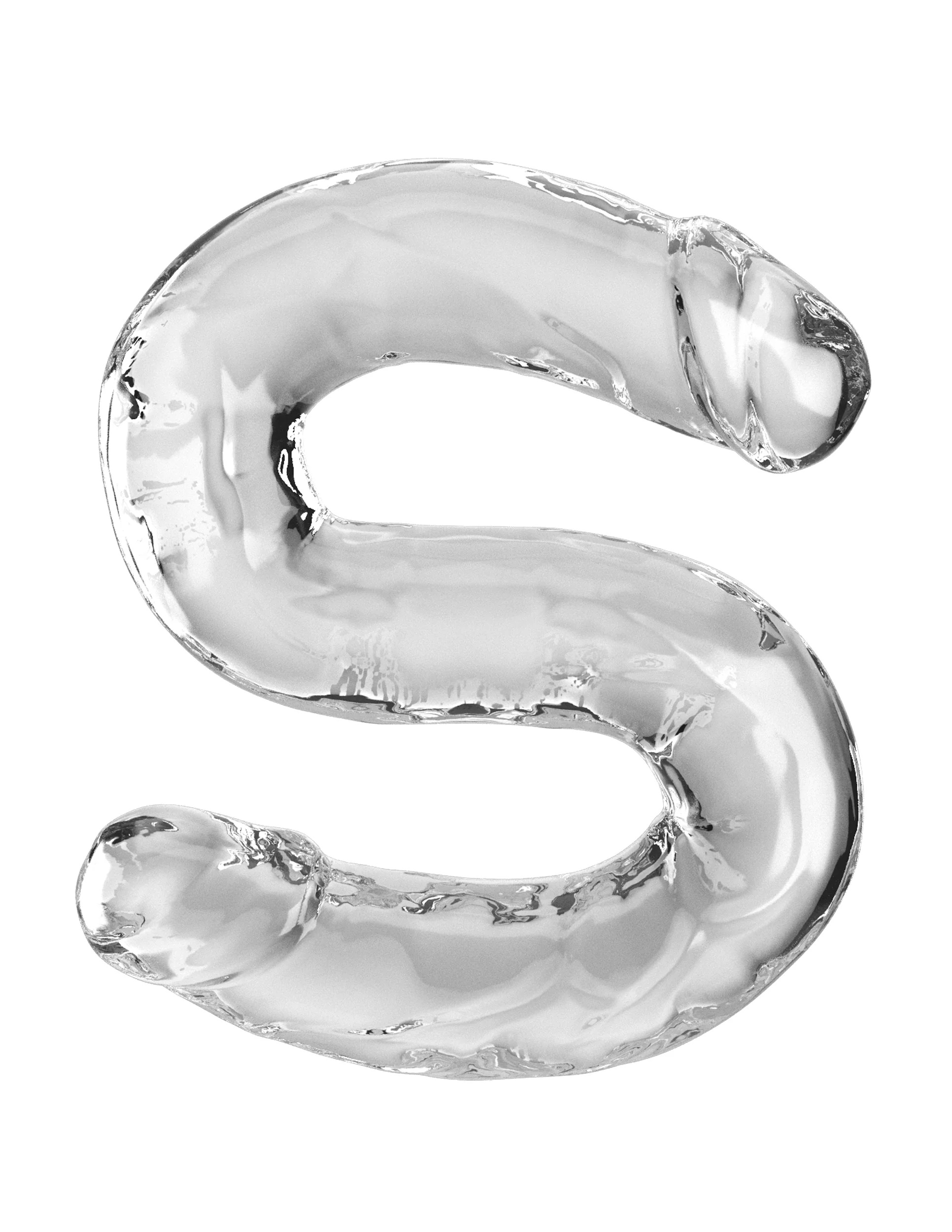 18 inch double dildo clear