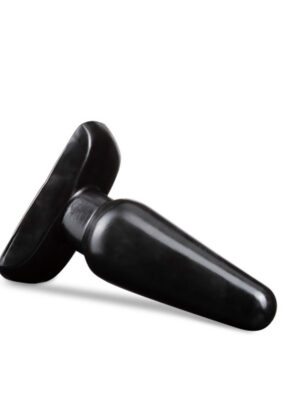 anal adventures basic anal plug medium black anal adventures basic anal plug medium black