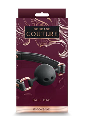 bondage couture ball gag black bondage couture ball gag black