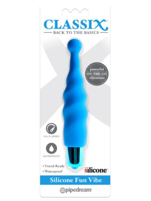 silicone fun vibe blue
