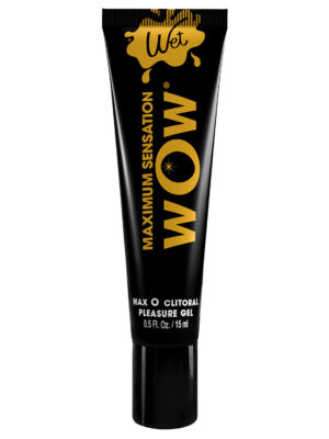 wet maximum sensation wow clitoral arousal gel 0.5 fl. oz.