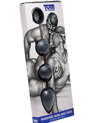 tom of finland weighted anal ball beads