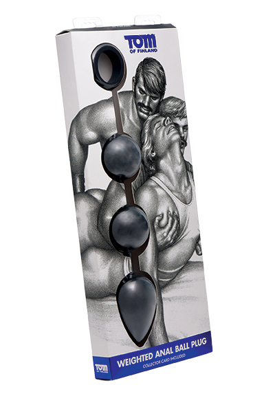 tom of finland weighted anal ball beads