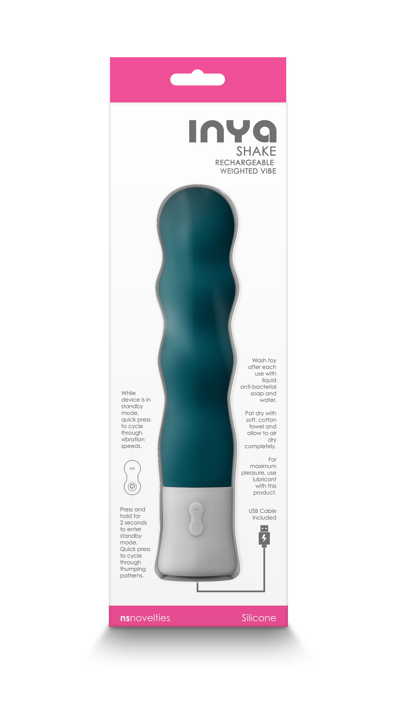 inya shake dark teal