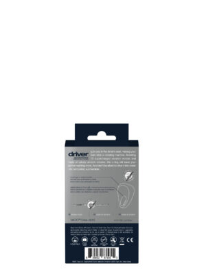 driver rechargeable vibrating c ring black