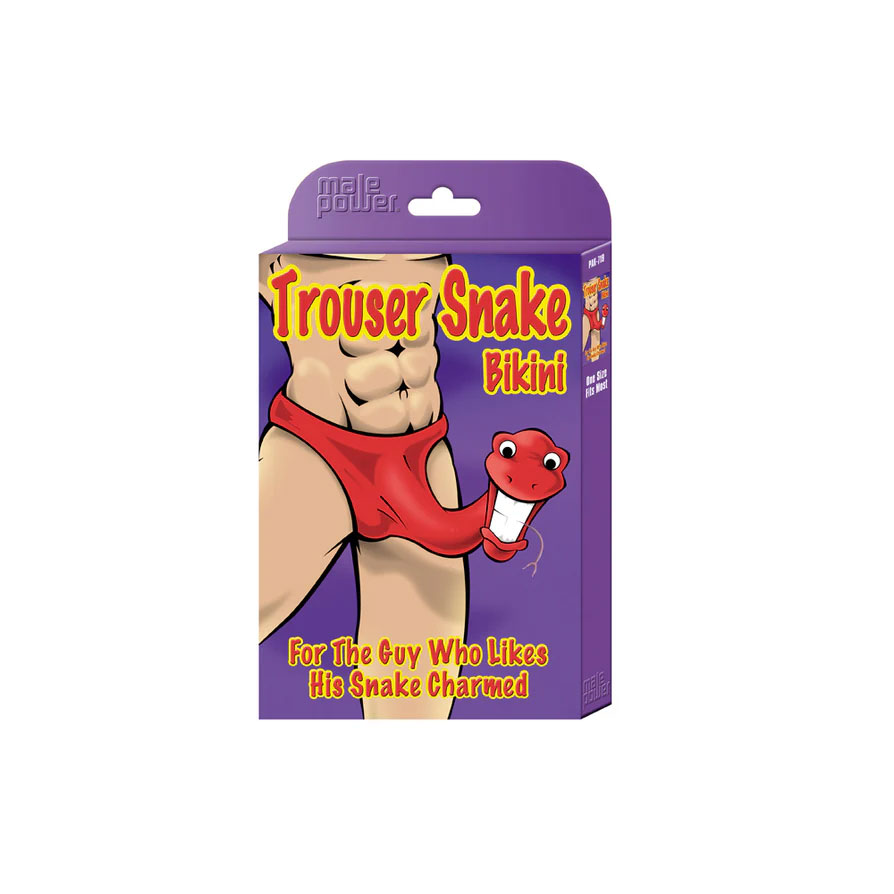 trouser snake one size red