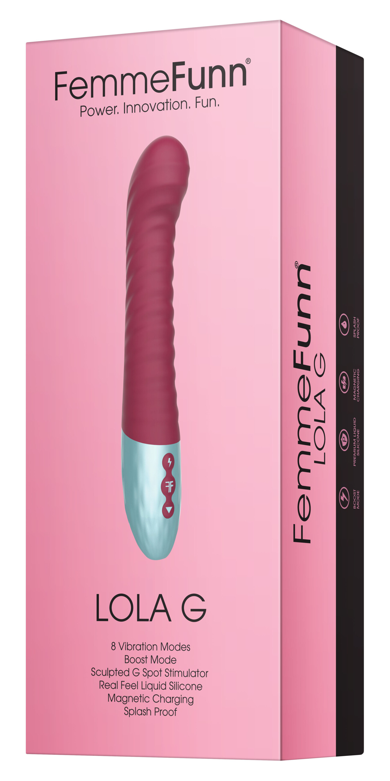 lola g double layered g spot maroon