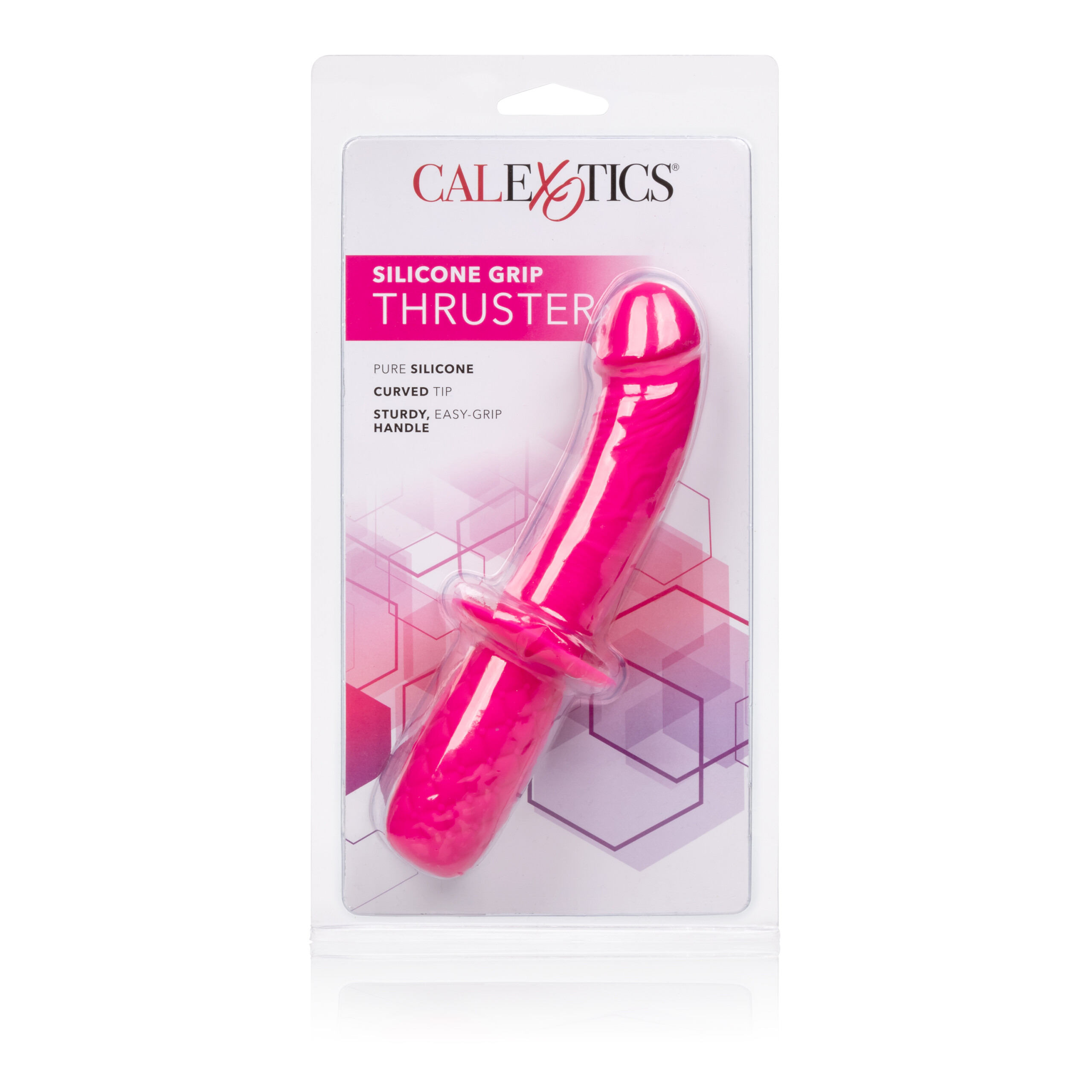 silicone grip thruster pink