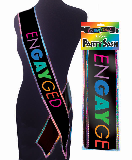 engayged sash