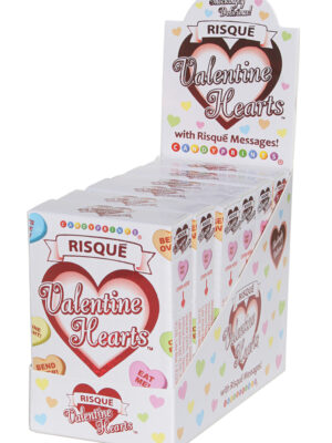 risque valentine's candy 6 count display