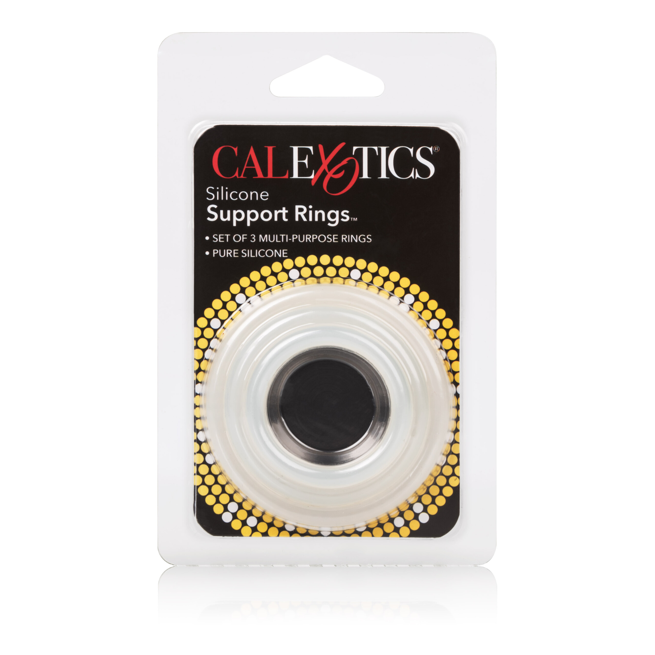 silicone support rings clear