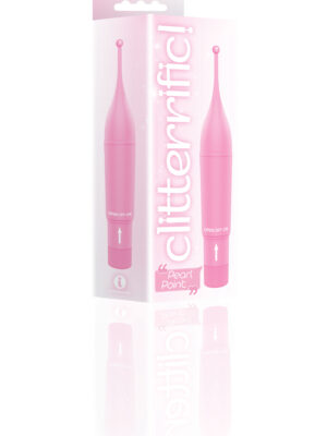 the 9's clitterific pearl point clitoral stimulator