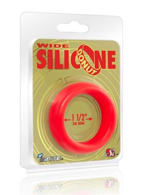 wide silicone donut red 1.5 inch diameter wide silicone donut red 1.5 inch diameter