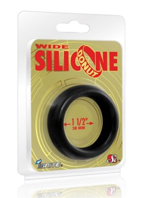 wide silicone donut black 1.5 inch diameter wide silicone donut black 1.5 inch diameter