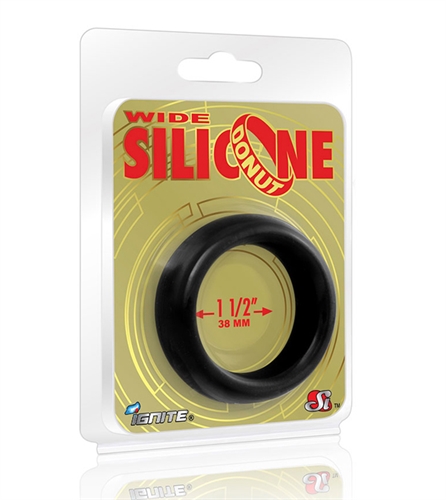 wide silicone donut black 1.5 inch diameter wide silicone donut black 1.5 inch diameter