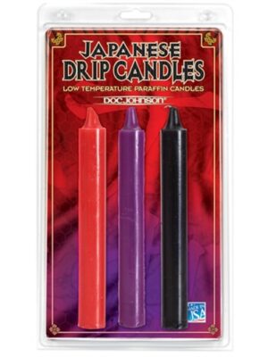 japanese drip candles set of 3 assorted colors japanese drip candles set of 3 assorted colors