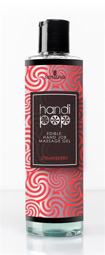 handi pop handjob massage gel strawberry 4.2 oz. handi pop handjob massage gel strawberry 4.2 oz.