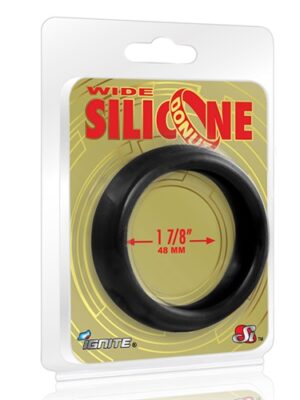 wide silicone donut black 1.88 inch diameter wide silicone donut black 1.88 inch diameter