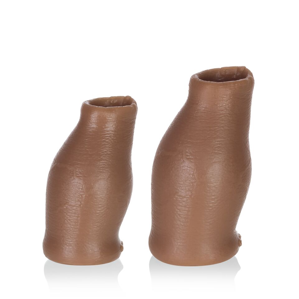 hood moreskin silicone faux foreskin medium tone small/medium