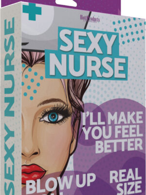 sexy nurse inflatable party doll