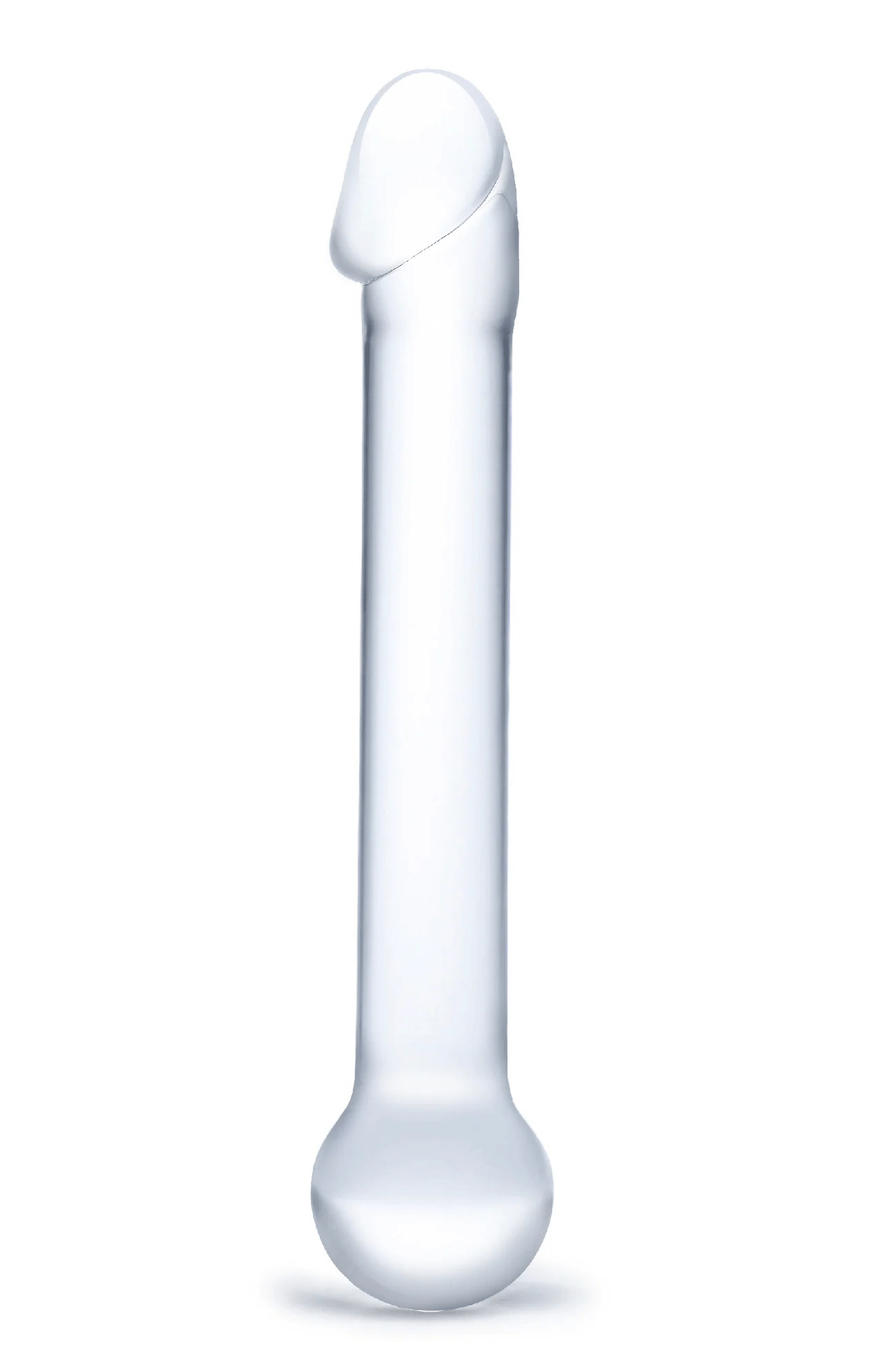 7 inch realistic head glass dildo